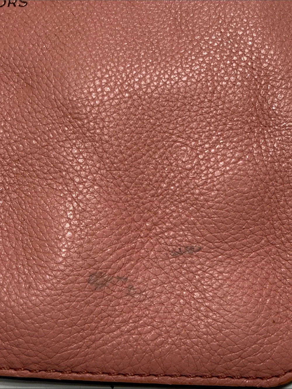 Michael Kors Blush Pink Leather Wristlet Clutch